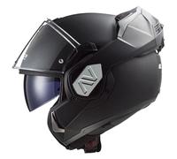 LS2, Casque modulable Moto ADVANT Noir Mat UCS + Intercom LS2 4X,