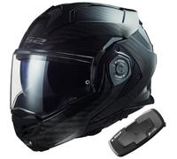 LS2 Casque moto Advant X Carbon Carbon + Intercom 4X XL