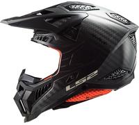LS2, Casque Moto Cross MX703 X-Force Gloss Carbon, XS