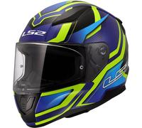 LS2 Casque moto FF353 Rapid II Flitz H-V Yellow / Blue XXL