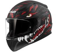 LS2 Casque moto FF353 Rapid II Kaiju Matt Black / Red / White S