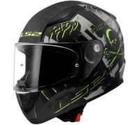 LS2, Casque Moto Intégral Rapid II Pirates Matt Titanium, M