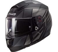 LS2 Casque moto FF397 VECTOR FT2 KRIPTON MATT NOIR TITAN, Noir/Titanium, L