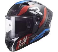 LS2 Casque moto FF805 Thunder Carbon Supra Red / Blue L