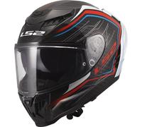 LS2 Casque moto FF807 Dragon Subic White / Blue / Red XL