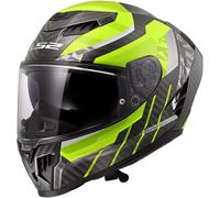 LS2 Casque moto FF807 Dragon Trax H-V Yellow S