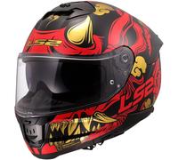 LS2 Casque moto FF808 Stream II Drako Black / Red 3XL