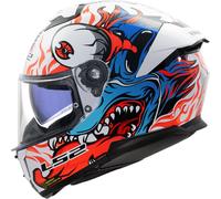 LS2 Casque moto FF808 Stream II Inferno White / Blue XL