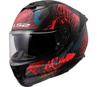 LS2 Casque moto FF808 Stream II Jungle Matt Black / Pink / Blue XXL