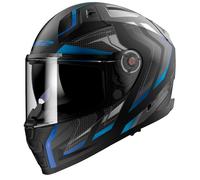 LS2 Casque moto FF811 Vector II Alizer Matt Black / Metalic Blue XL