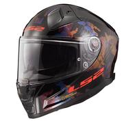 LS2 Casque moto FF811 Vector II Kamo Black / Blue Titanium 3XL