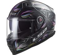 LS2 casque intégral FF811 VECTOR II TROPICAL noir-blanc XS