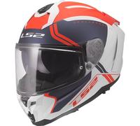 LS2 Casque moto FF817 Challenger II Titan Matt White / Blue / Red XS