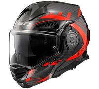 LS2 Casque moto FF901 Advant X Carbon Future Red M