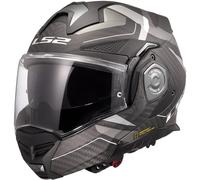 LS2 Helmets Casque FF901 Advant X Carbon Horizon Gris-argent Taille 3XL Homme