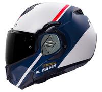 LS2 Casque moto FF906 Advant Swipe White / Blue 3XL