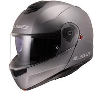 LS2, Casque Moto Modulable Strobe II Matt Titanium, XXL