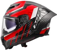 LS2, Casque Moto Intégral Dragon Trax Red, L