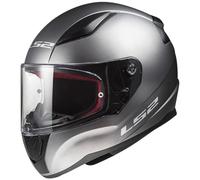 LS2, Casque Moto Intégral Rapid II Solid Matt Titanium, S
