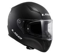 LS2, Casque Moto Intégral Rapid II Solid Noir Mat, S