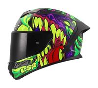 LS2, Casque Moto Intégral RAPID III LYCANT Purple Green, XXS