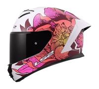 Casque Intégral LS2 FF820 Rapid III Poppies Blanc/RoseL Blanc,Rose