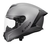 LS2, Casque Moto Intégral Rapid III Solid Matt Titanium, XXL