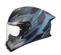 LS2, Casque Moto Intégral RAPID III XTREM Black Blue Petrol, S