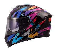 Ls2 Ff818 Storm Iii Kaos Full Face Helmet Noir XS