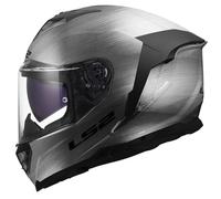 LS2 FF818 Storm III Jeans Casque, gris, taille M pour homme