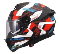 LS2, Casque Moto Intégral Stream II Mika White Blue Red, XXS