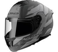LS2, Casque Moto Intégral Stream II Shadow Matt Titanium Grey, S