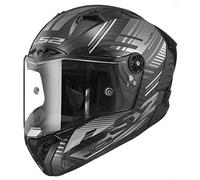 LS2 FF805 Thunder Volt Carbon Casque, noir-gris, taille 2XL pour homme