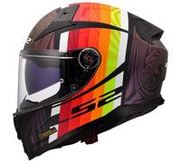 LS2, Casque Moto Intégral Vector II Freedom Black Chameleon, XXL