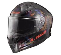 LS2, Casque Moto Intégral VECTOR II KAMO Black Blue Titanium, XXXL
