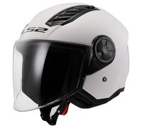 LS2, Casque Moto Jet Airflow II Blanc, L