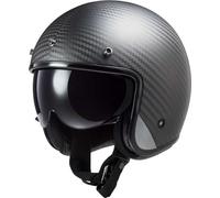 LS2 Casque jet OF601 Bob II Carbon Noir mat L