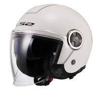 LS2, Casque Moto Jet Classy Solid Gloss White, XL