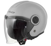 LS2, Casque Moto Jet CLASSY SOLID Pearl Grey, S