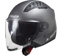 LS2, Casque Moto Jet Copter II Matt Titanium, L