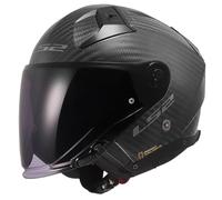 LS2 Helmets Casque jet OF603 Infinity II Carbone Mat Taille L