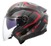 Ls2 Of603 Infinity Ii Carbon Urus Open Face Helmet Noir L