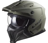 LS2 OF606 Drifter Solid, casque modulaire XXL Olive Mat Olive Mat