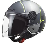 LS2, Casque Moto Jet SPHERE LUX FIRM Matt Black Titanium, XXL