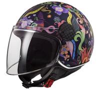 Ls2 Of558 Sphere Lux Ii Bloom Open Face Helmet Multicolore XS