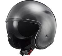 LS2, Casque Moto Jet SPITFIRE II JEANS Titanium, S