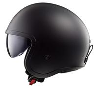 LS2 Helmets Casque jet OF599 Spitfire II Noir XS
