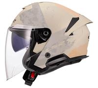 Ls2 Of618 Verso Ii Aqua Open Face Helmet Beige L