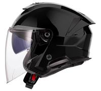 LS2 Helmets Casque moto jet Verso II Solid Noir brillant Taille L