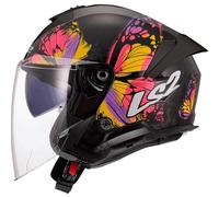 Casque Jet LS2 OF618 Verso II Noir/JauneXS Noir,Jaune